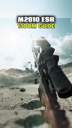 M2010 ESR | 1300m guide 😮‍💨 #battlefield #battlefield6 #BF6 #tutorial #sniper #gamingvideos | Synfullbf