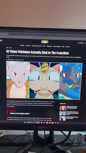 10 Heartbreaking Pokémon Deaths That Shocked Fans