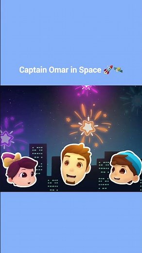 Captain Omar in Space 🚀🚀 | Islamic Series & Songs For Kids | Omar & Hana English