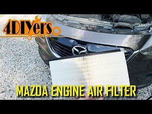 How to Change the Engine Air Filter on a 2007-2015 Mazda CX-9