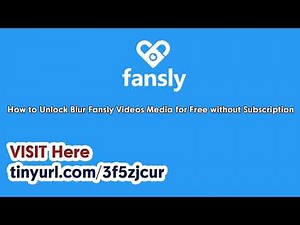 Free Fansly Viewer Unlock Videos Post without Subscription