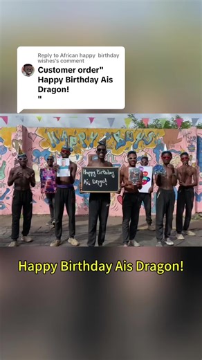 African happy birthday wishes on TikTok