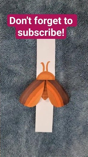 DIY easy paper bug craft 🦗| #craftideas #diycraft 💝