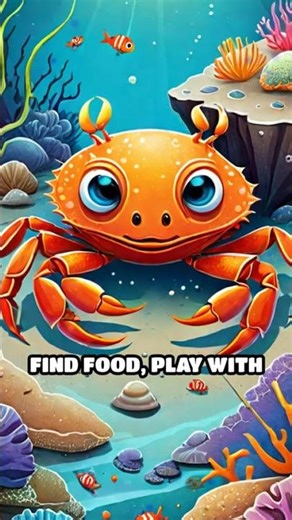 How Baby Crabs Explore with Tiny Claws