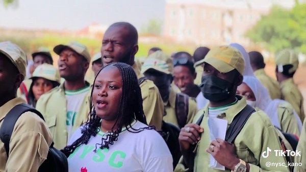 2023 Batch C Stream II Singing the NYSC Anthem