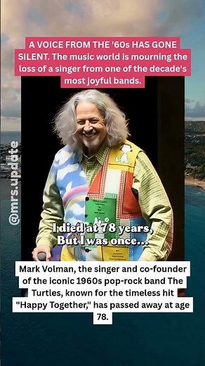 REST IN PEACE The Turtles' Singer Mark Volman Has Died #MarkVolman #TheTurtles