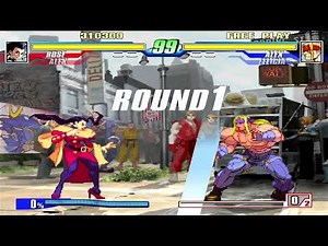 Capcom Fighting Evolution(Switch)-Rose/Alex Playthrough