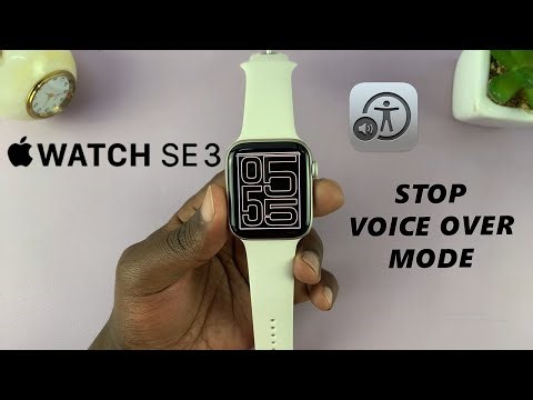 Apple Watch SE 3 Stuck In Voice Over Mode - FIX