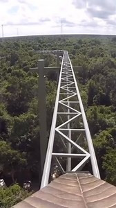 Pretty much the coaster that appears in my dreams sometimes… | This RARE & BIZARRE coaster is truly weird 😂🎢 (A link to our video can be found in the Roller Coaster DataBase) 🎥: Nereyda Macias • Park Name: Selvatica - The Adventure Tribe • Fun Fact: Jungle Coaster is an in-house build that snakes its way over and through the canopy of the surrounding jungle, making for a pretty unique coaster experience with multiple near misses. Furthermore, because of its custom built nature, the ride has a