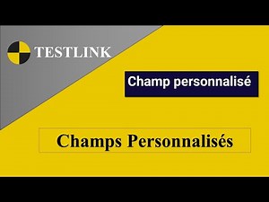 09-Testlink: Champs personnalises