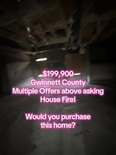 $199,900 asking House caught on fire 🔥 Selling AS-IS They Still received multiple offers over $220,000 💰 So let me ask you this… Would YOU purchase a home that caught fire? 👀🏡 Drop your answer in the comments ⬇️ Yes, no, or depends? This is The People’s Choice Tour Real estate is not always pretty, but it’s always strategic. 🏠 LaTrece Dash, REALTOR® Château Realty LLC 🌐 RealtorLaTreceDash.com #t#thepeopleschoicetourr#realestatetiktoki#investorrealestatef#fixerupper#housefire