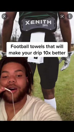 #greenscreen #fyp #viral #football #towels #drip #10x #better #accessories #equipment #gameday