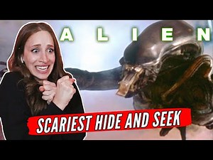First Time Watching ALIEN Reaction... The Scariest Hide and Seek!