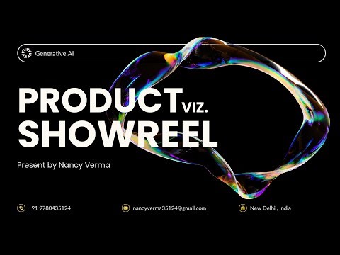 AI Product Visualization Showreel | 2026
