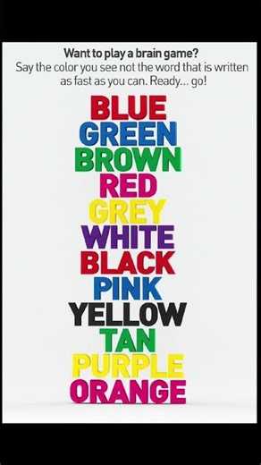 Can Your Brain Handle This Color Trick? 🎨🧠#BrainChallenge #MindGame #ColorIllusion