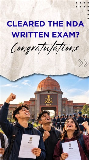 Cleared the NDA Written Exam?