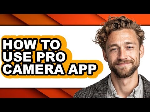 How to Use Pro Camera App (only Way)