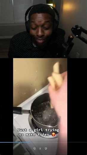 HOW TO MAKE FRENCH FRIES 😂 #funny #cooking #shorts