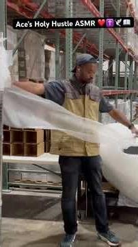 Warehouse Bubble Wrap ASMR | Holy Hustle Sounds of Satisfaction #asmr WarehouseASMR