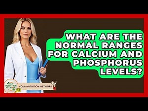 What Are The Normal Ranges For Calcium And Phosphorus Levels? - Your Nutrition Network