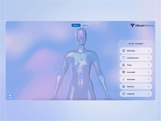 Vibrant Wellness | Interactive Digital Health Experience