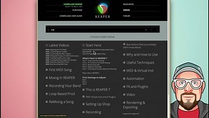 How to Watch My REAPER Videos (New Users)