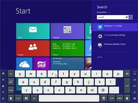 Touch-It Virtual keyboard demo