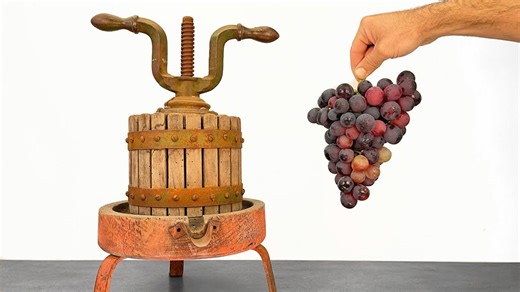 When rust meets determination – grape press restoration