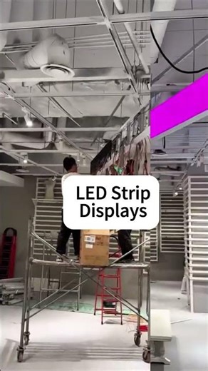 LED Ribbon Display / Linear LED Panel