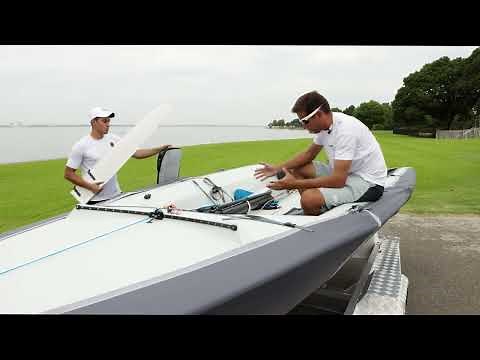 VX One sailboat: How to set up for the first time - Part 1