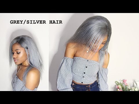 HOW TO DYE HAIR GREY/SILVER FROM 613 (NO BLEACH, DETAILED TUTORIAL)