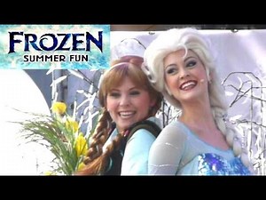 ❅ Frozen Summer Fun ~ Anna And Elsa's Royal Welcome ❅