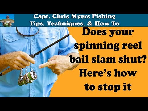 Is Your Spinning Reel Slamming Shut? Don't Panic - It's Not Broken!