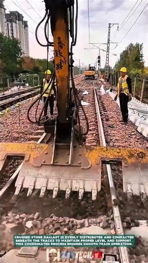Railway Track Maintenance Using Excavator Attachment – Satisfying jobs and machinery in the world