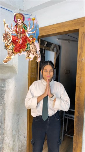 Mother helped ❤️ #jaymatadi #schoollife #schoolmasti #navratrispecial #shorts #explore #fun