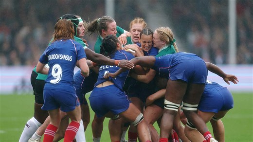 6 Nations féminin. Le XV de France s’impose face à l’Irlande et entretient son rêve de Grand Chelem