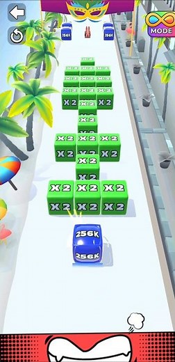 1 Billion Brown Things. - Jelly Run 2048.io - #shorts