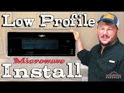 Low Profile Microwave Installation