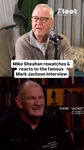 Dos and D | Mike Sheahan watches and reacts to the famous Mark Jackson interview on Open Mike. #afl #footy #aussierules #melbourne #adelaide | Instagram
