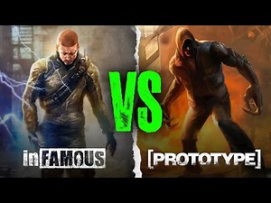 Infamous Vs. Prototype... Which Superhero Sandbox Game was Better?