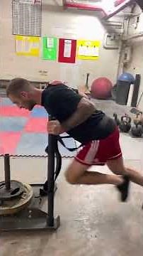 HOW TO Knee Over Toes Sled Pull Push | Barbell Method