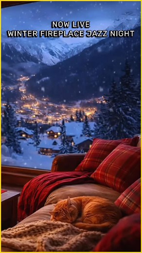 The Luxe Rêve on Instagram: "WINTER FIREPLACE JAZZ NIGHT (4K) | 1 Minute Live Preview 🔥 This is a 1 minute preview from our LIVE Winter Fireplace Jazz Night stream. ❄️ A cozy winter night with a glowing firepit, soft warm lights, and smooth jazz — live now on the channel. ✨ Ideal for relaxing, focusing, studying, or unwinding with refined winter luxury vibes. ✨ Cinematic ambience • Timeless jazz • Winter warmth 🎬 An original visual, crafted by The Luxe Rêve Studio 🎵 Music licensed via Slipstr