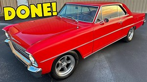 The Hot Rod Hoarder Has A 1966 Nova Project, And It's Done! This Thing Is Driver Perfection With An Automatic, A/C And A 6-Cylinder. - BangShift.com