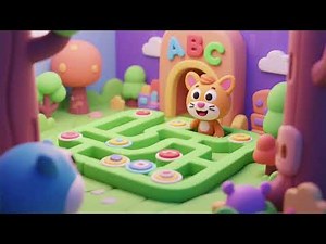 ABC Mouse Maze Game 🐭🔤🌀 | Kids Learning Songs & Nursery Rhymes