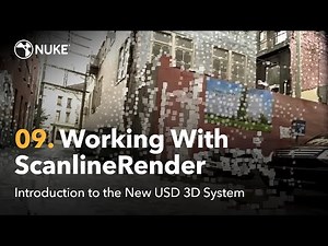 Introduction to the New USD 3D System | 9. Render Your 3D View Using the New ScanlineRender2 Node