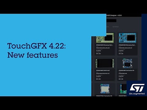 TouchGFX 4.22: L8 images compression, offline mode and Live Callouts