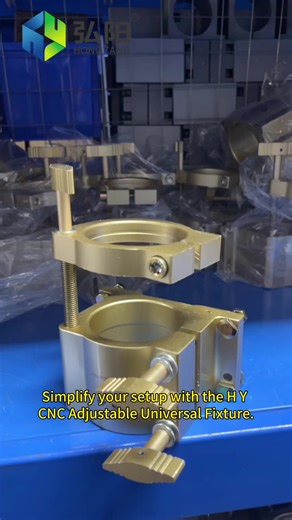 🔧 The Universal Adjustable Clamp ​✅ Key Features: 🎛️ Easy-Adjust Handle: Quick, tool-free sizing. 📏 Wide Clamping Range: Fits many spindle & tool diameters. 🛡️ Durable Construction: Built to last for years. ​#Workholding #AdjustableFixture #CNC #WorkshopTools #ToolHolder