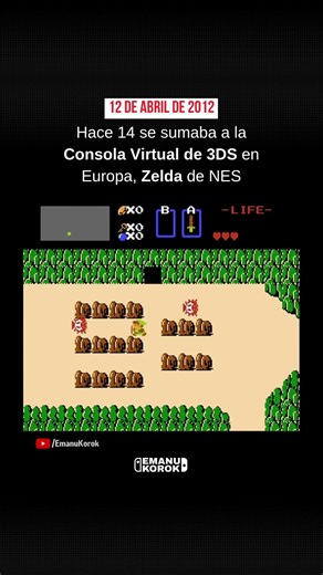 ¡El origen de la LEYENDA en tu 3DS! 🛡️ #shorts