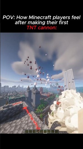 Minecraft players felt they are Oppenheimer☢️💣