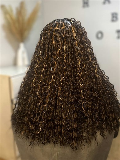 Boho Braids with Highlights: A Stylish Hairstyle Guide